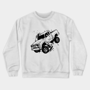 Monster truck pickup style Crewneck Sweatshirt